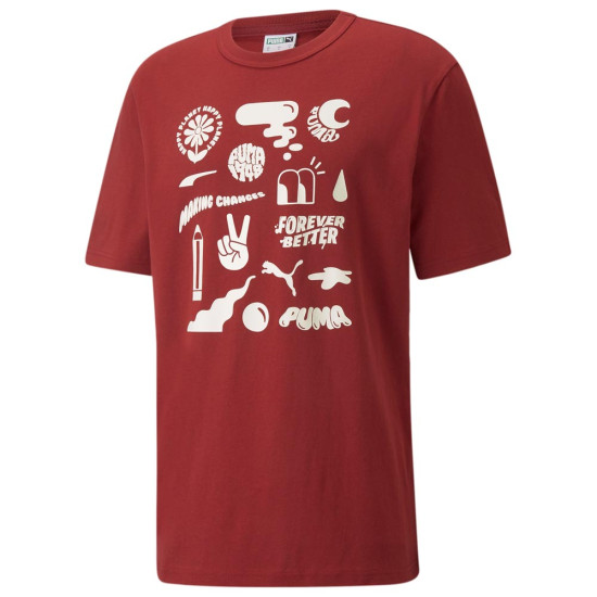 Puma Ανδρική κοντομάνικη μπλούζα Puma Ανδρική κοντομάνικη μπλούζα